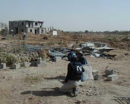 Chiron Resources Case Studies gaza 2003